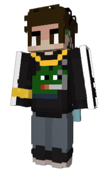 Minecraft skin SombreroDeRana