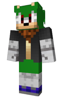 Minecraft скін по ніку SonicVerde