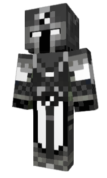 Dark Soul Herobrine Minecraft Skin