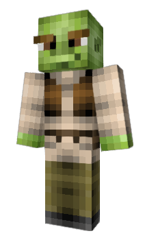 Minecraft скін по ніку ShrekTheOgre