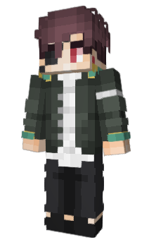 Minecraft skin Amajiki