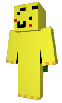 Minecraft скін по ніку pokemonpikachu