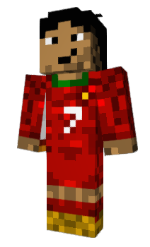 Minecraft скін по ніку RONALDO85