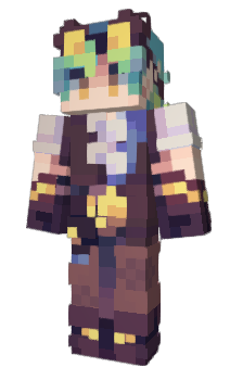 Minecraft skin DQWD