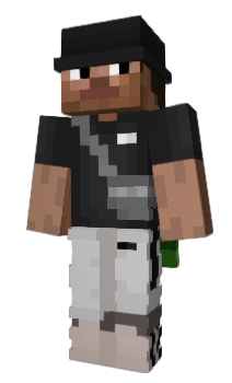 Minecraft skin strzal