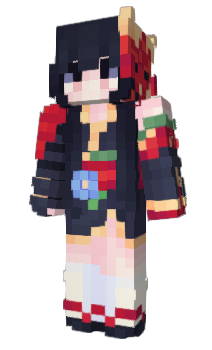 Minecraft skin qby