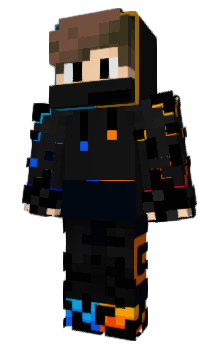 Minecraft скин по нику BlackFuego