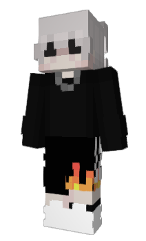 Minecraft скін по ніку Gaster_Chara