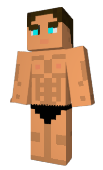 Minecraft скин по нику AIGC