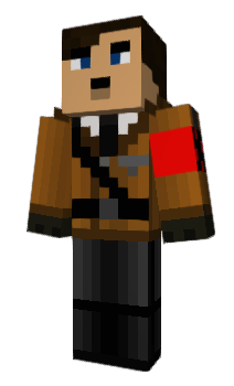 Minecraft skin Adolf_Kitler