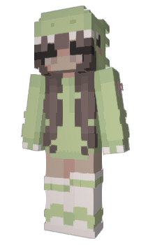 Minecraft skin sneuwflokje