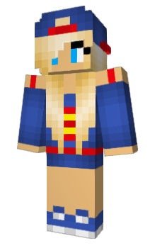 Minecraft skin GirlMoonxD