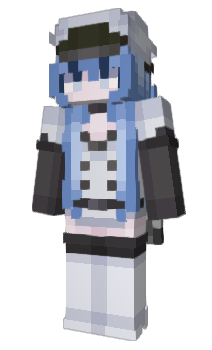 Minecraft skin khzxii