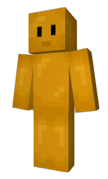 Minecraft skin Orange