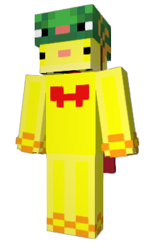 Ptik - Minecraft skin (64x64, Steve)