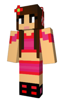 Minecraft скин по нику 7Girl