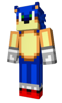 Minecraft скин по нику Son1cTheSavage