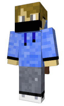 Minecraft скин по нику BrickyFrog