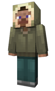 Minecraft skin Steveeehehe