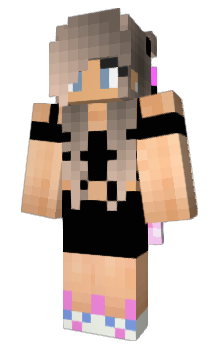 Minecraft skin BunnyBond