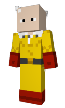 Minecraft skin Saitamama