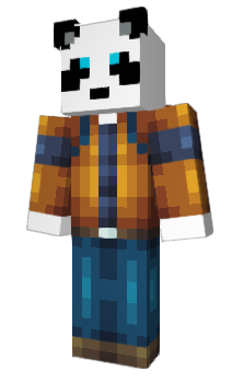 Minecraft skin Pandaji