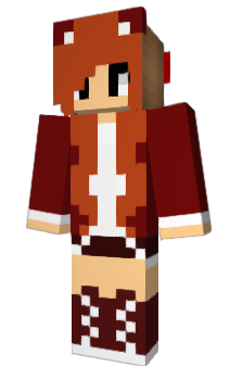 Minecraft skin renardroux