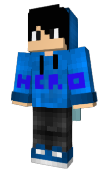 Minecraft скин по нику HeroBhai