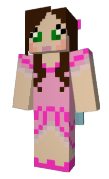 Minecraft skin SuparGirlyGamer