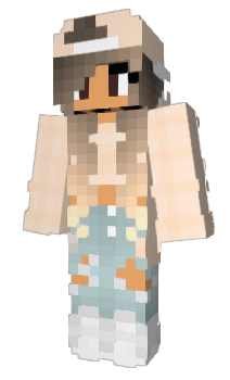 Minecraft skin PrincessFrog