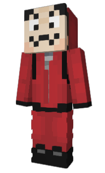 Minecraft skin BankRob