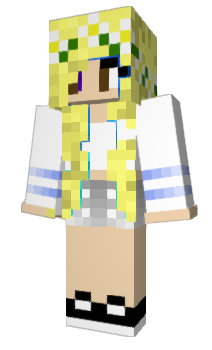 Minecraft skin TwistedWolfGirl