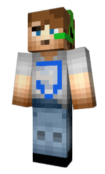 Minecraft скін по ніку Alien_45