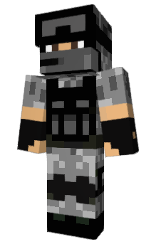 Minecraft скин по нику soldier3945