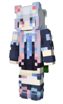 Minecraft skin bai_shuqing