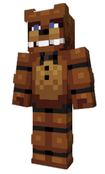 Minecraft скин по нику fnaf1freddy