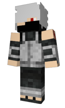 Minecraft skin kakashiha