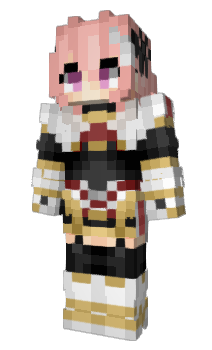 Minecraft skin LoudPink