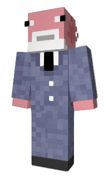 Minecraft skin CaptainHat