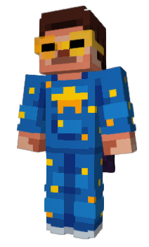 Minecraft скін по ніку BlueBands
