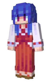 Minecraft skin Senarisei