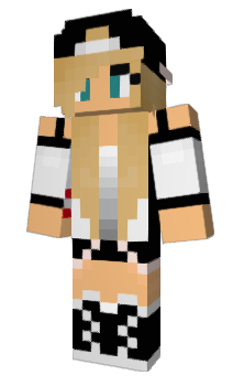 Minecraft skin Girlish
