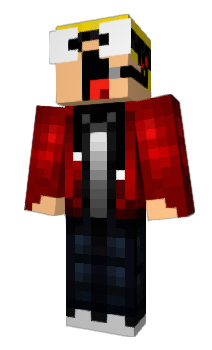 Minecraft скін по ніку WolfyHackt