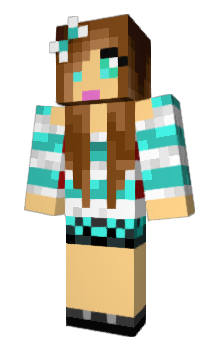 Minecraft скін по ніку Girlbow