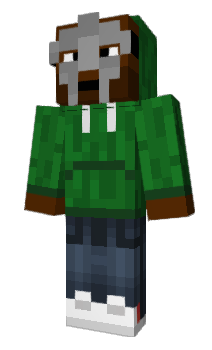 Minecraft скин по нику MacBr