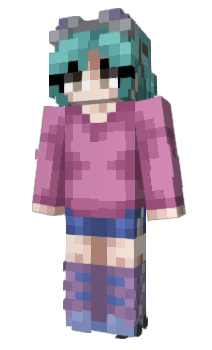 Minecraft скин по нику meowauraaa