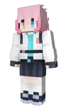 Minecraft skin blekc