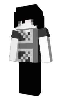 Minecraft skin czarniev