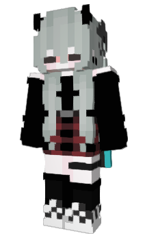 Minecraft skin WolfieCFW