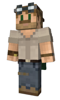 Minecraft скін по ніку NomadicMiner